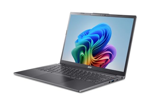 acer Aspire 14 AI Copilot+ PC | 14" WUXGA Display | Intel Core Ultra 7 Processor 256V | NPU: Up to 47 Tops - GPU: Up to 64 Tops | Intel ARC 140V | 16GB LPDDR5X | 1TB SSD | Wi-Fi 6E | A14-52M-72S0