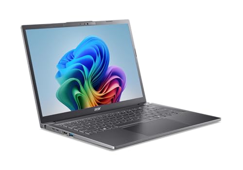 acer Aspire 14 AI Copilot+ PC | 14" WUXGA Display | Intel Core Ultra 7 Processor 256V | NPU: Up to 47 Tops - GPU: Up to 64 Tops | Intel ARC 140V | 16GB LPDDR5X | 1TB SSD | Wi-Fi 6E | A14-52M-72S0