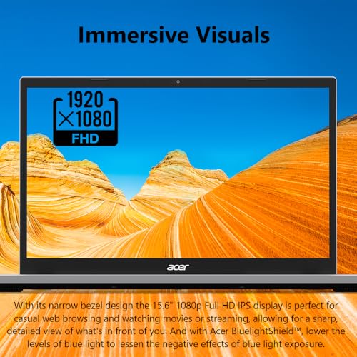 acer Aspire 14 AI Copilot+ PC | 14" WUXGA Display | Intel Core Ultra 7 Processor 256V | NPU: Up to 47 Tops - GPU: Up to 64 Tops | Intel ARC 140V | 16GB LPDDR5X | 1TB SSD | Wi-Fi 6E | A14-52M-72S0