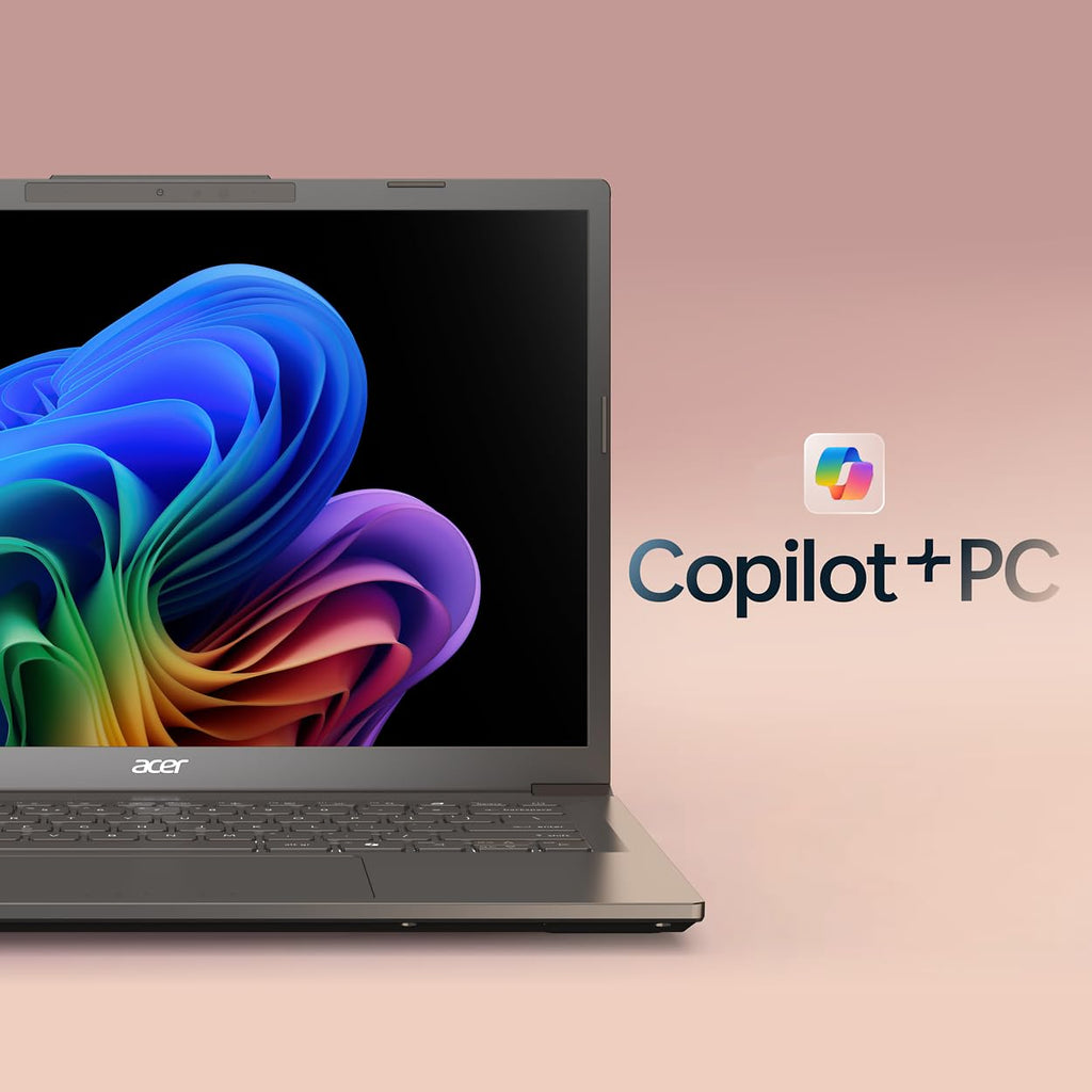 acer Aspire 14 AI Copilot+ PC | 14" WUXGA Display | Intel Core Ultra 7 Processor 256V | NPU: Up to 47 Tops - GPU: Up to 64 Tops | Intel ARC 140V | 16GB LPDDR5X | 1TB SSD | Wi-Fi 6E | A14-52M-72S0